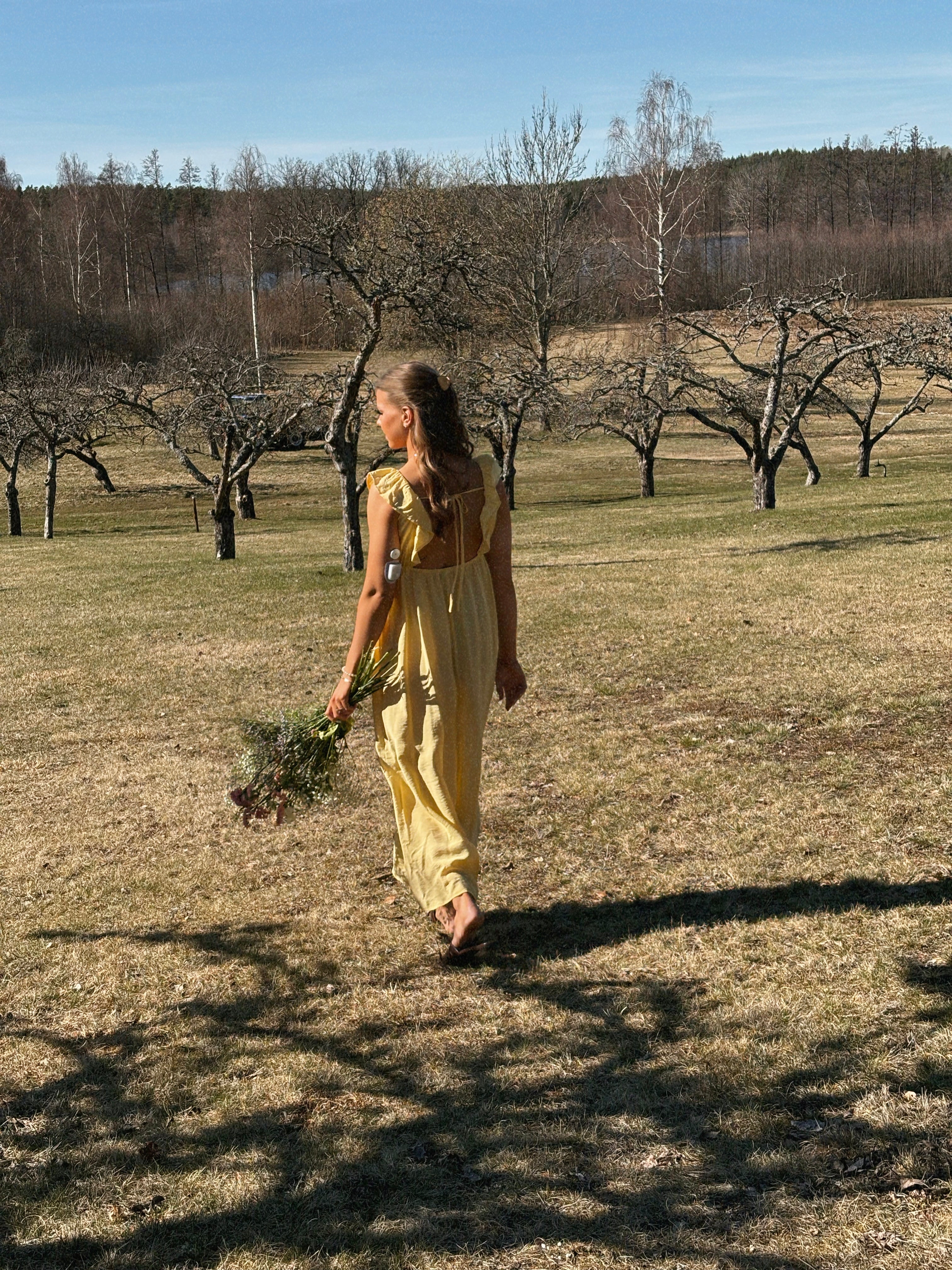 VMJOSIE Long Dress - Pale Banana